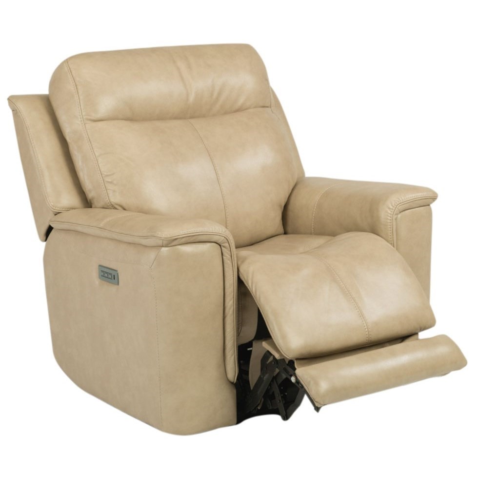 Flexsteel miller leather power reclining sofa hotsell with power headrests